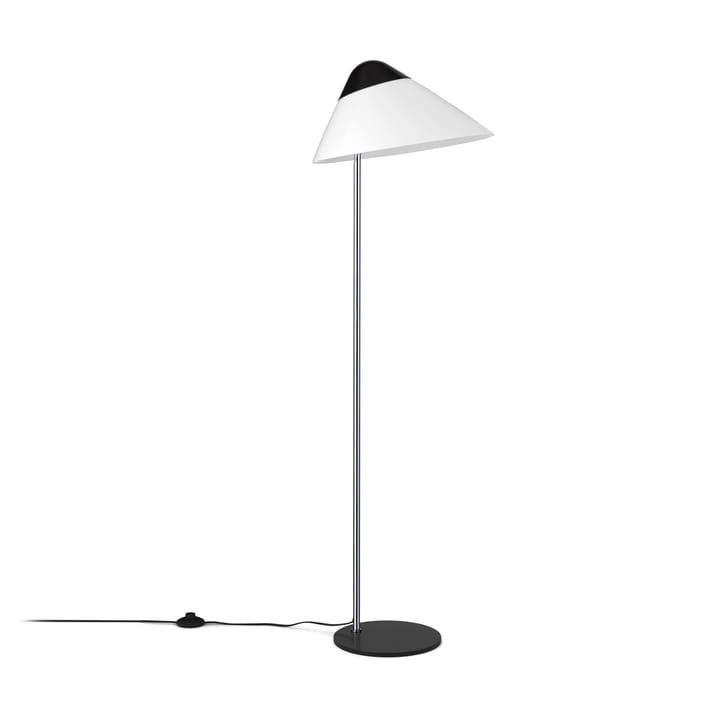 HJW03 Opala floor lamp Midi - Black-chrome - Carl Hansen & Søn