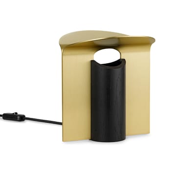 RF200 Petal bordslampa, Black oak-brass - undefined - Carl Hansen & Søn