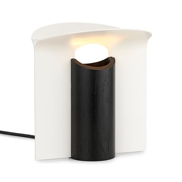 Carl Hansen & Søn RF200 Petal bordslampa, Black oak-white