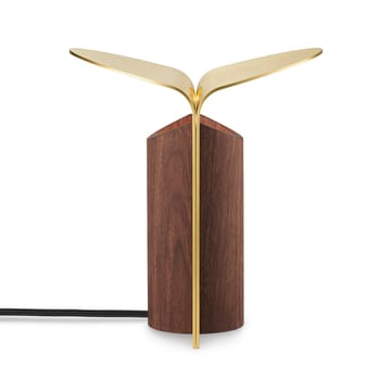 RF200 Petal table lamp, Oiled walnut-brass - undefined - Carl Hansen & Søn