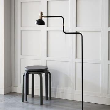 Ray floor lamp - White, nickel details - CO Bankeryd