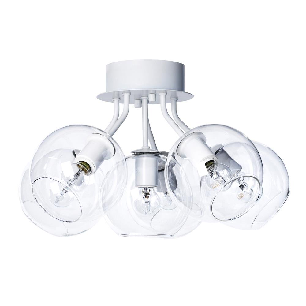 CO Bankeryd Tage ceiling lamp white-clear glass