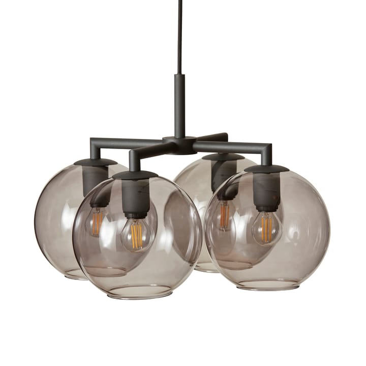 Ture pendant lamp 30 cm, Black-smoke coloured glass CO Bankeryd