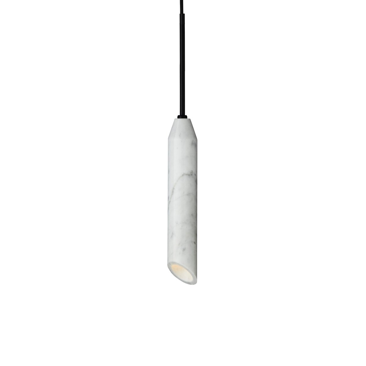 Design By Us Marble Art pendant Ø5x55 cm marble White