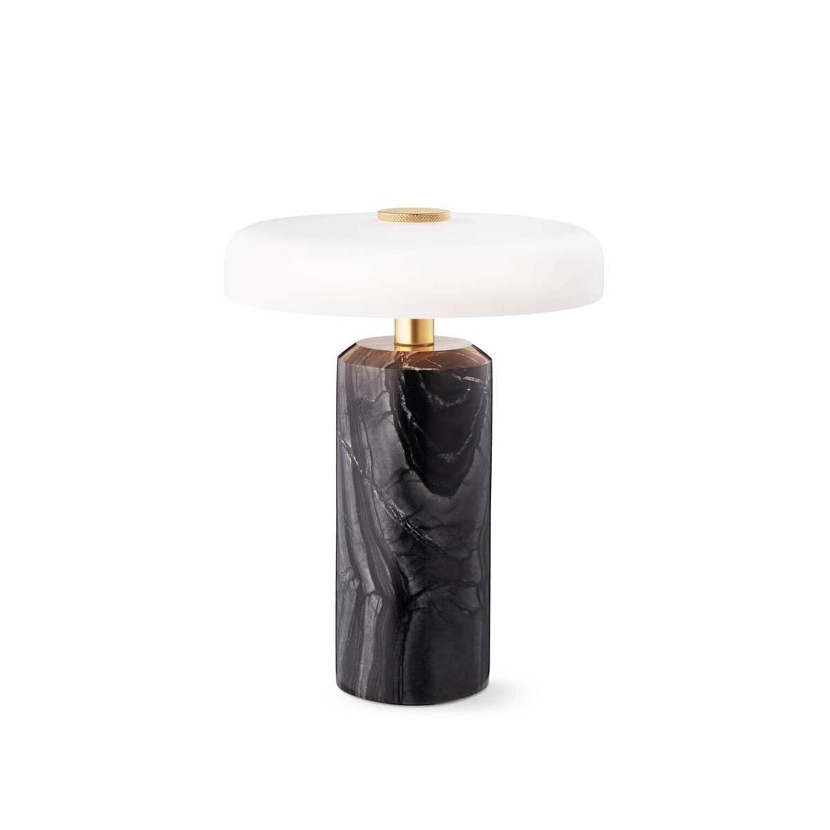 Design By Us Trip table lamp Ø17x21 cm marble Coal matte opal