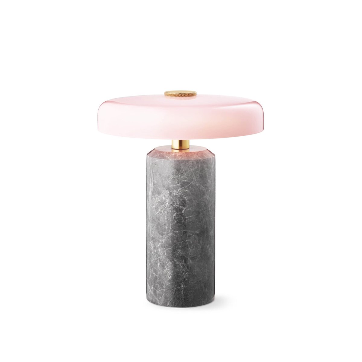 Design By Us Trip table lamp Ø17x21 cm marble Silver-pink