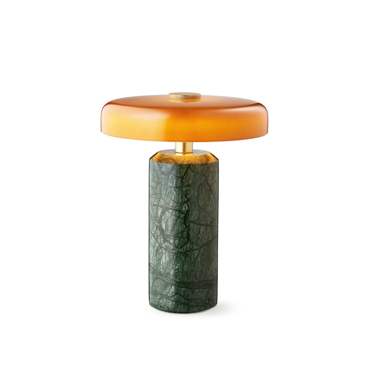 Design By Us Trip table lamp LED Ø17x21 cm marble Moss green-amber