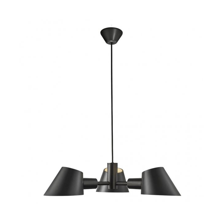 Design For The People Stay 3-spotlight Ø60 cm Black