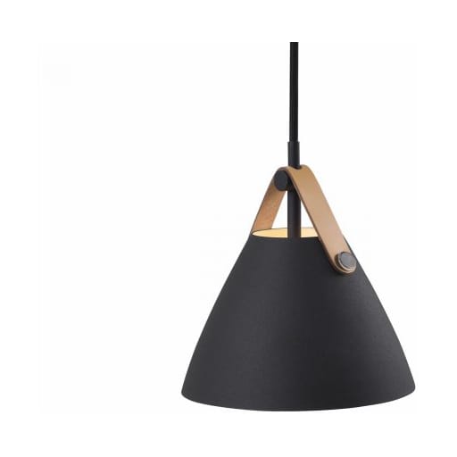 Strap pendant lamp Ø17 cm, Black Design For The People