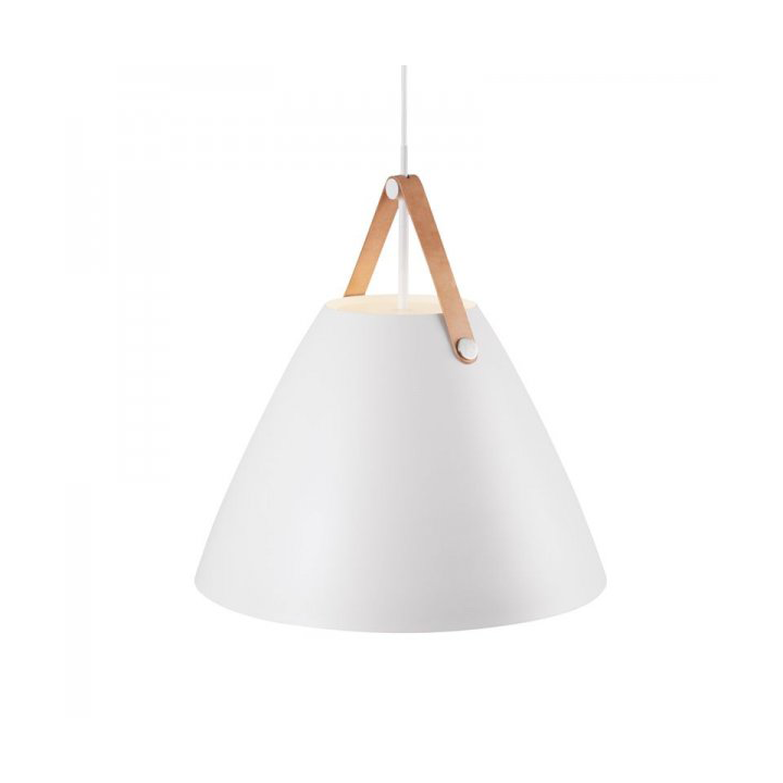 Design For The People Strap pendant lamp Ø48 cm White