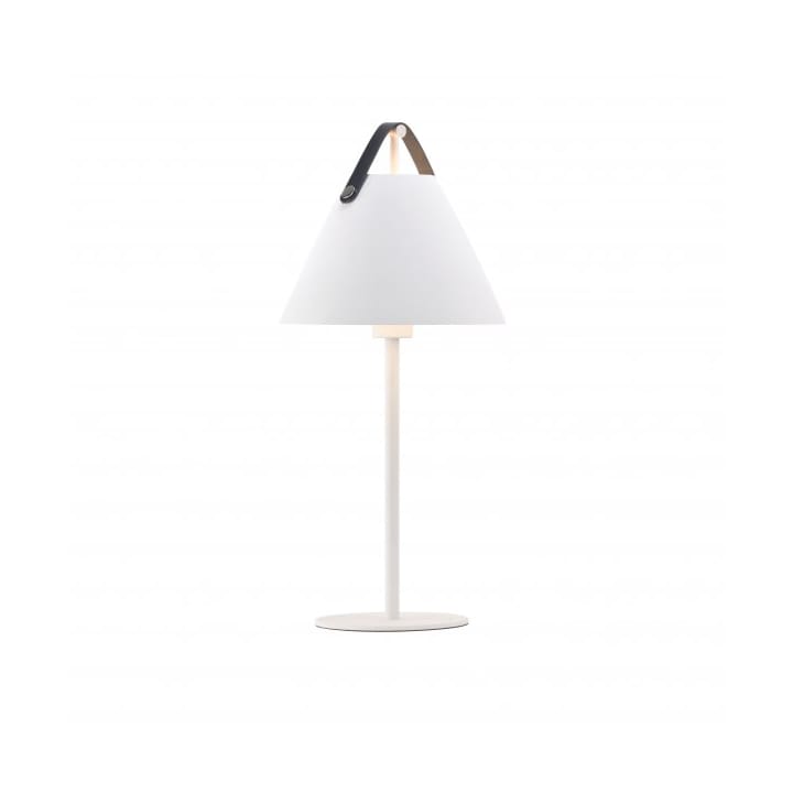 Strap table lamp 55 cm - White - Design For The People