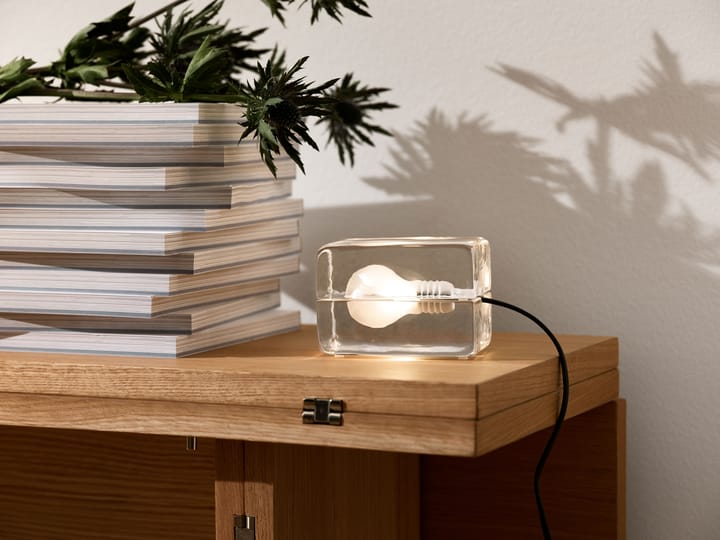 Block Lamp mini bordslampa, klar Design House Stockholm