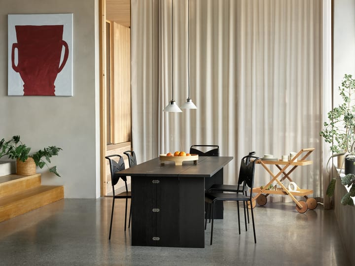 Kalo Pendelleuchte, Weiß-schwarz Design House Stockholm