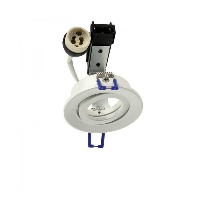 Adjustable recessed spotlight Ø8.3 cm - White - Designlight