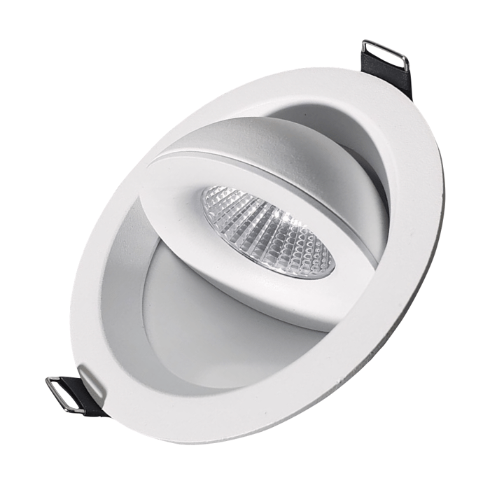 Designlight Downlight Future inklusive Treiber Ø10,5 cm - Weiß - Designlight