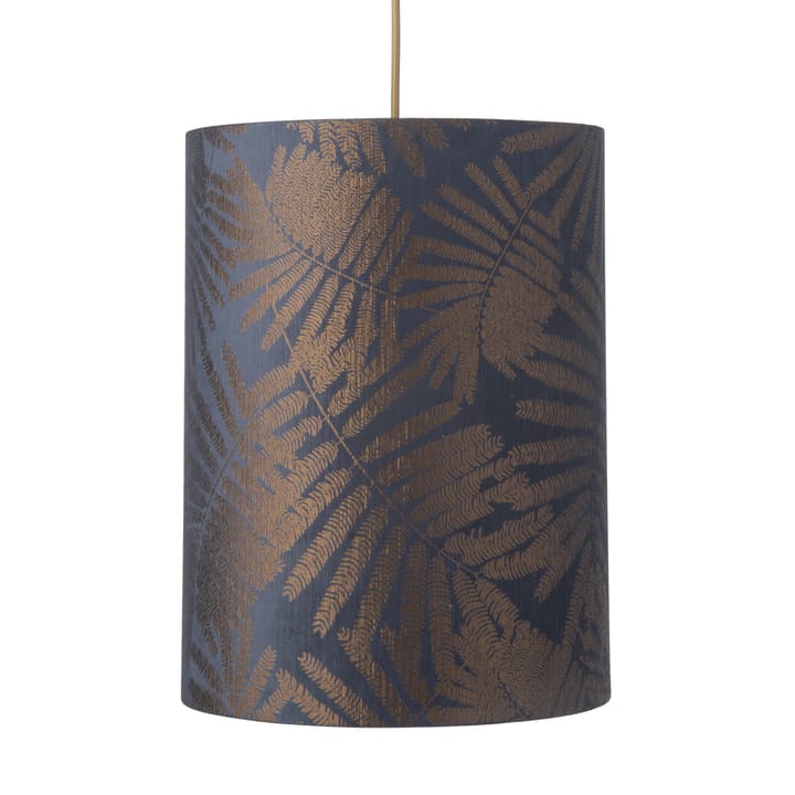 Fern leaves lamp shade Ø 30 cm, blue EBB & FLOW