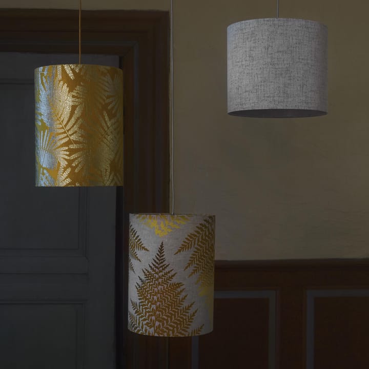 Fern leaves lamp shade Ø 30 cm, yellow EBB & FLOW