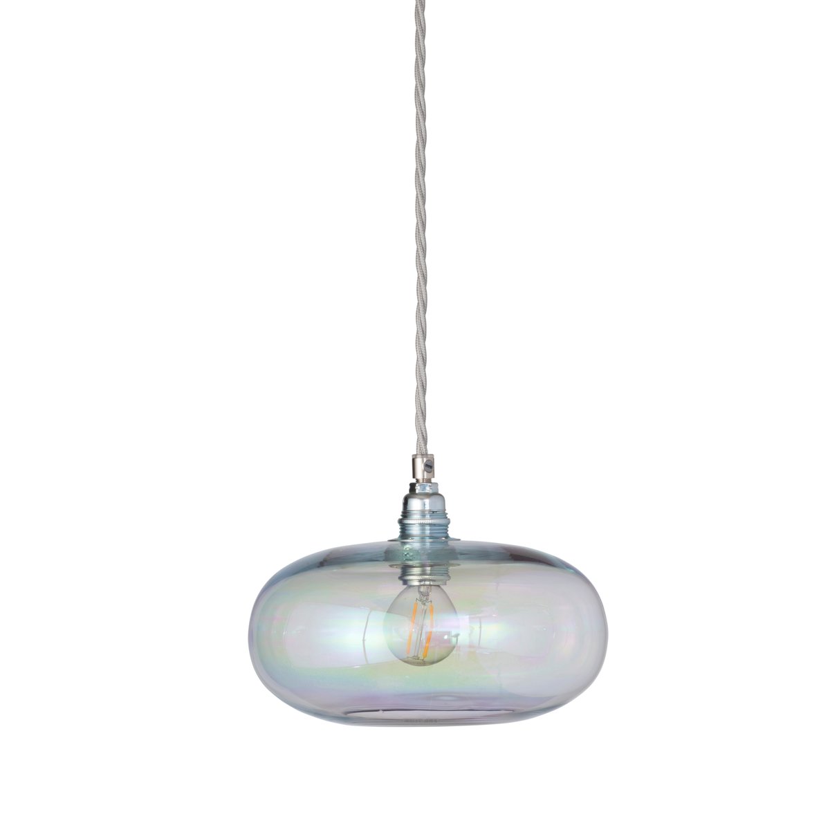 EBB & FLOW Horizon ceiling lamp Ø 21 cm chameleon-silver