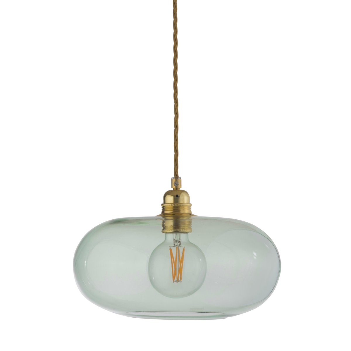 EBB & FLOW Horizon ceiling lamp Ø 29 cm forest green