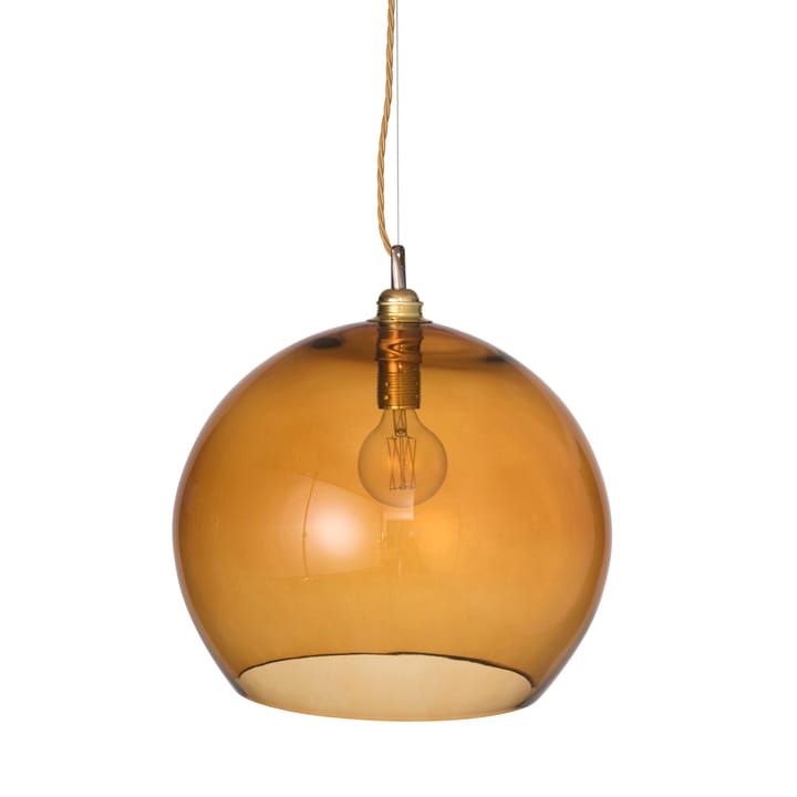 Rowan pendant lamp Ø 39 cm - toast with gold cord - EBB & FLOW