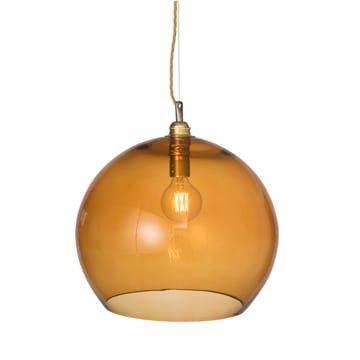 Rowan pendant lamp Ø 39 cm - toast with gold cord - EBB & FLOW