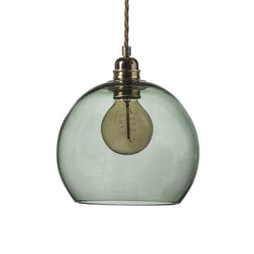 Rowan pendant lamp M, Ø 22 cm - forest green - EBB & FLOW