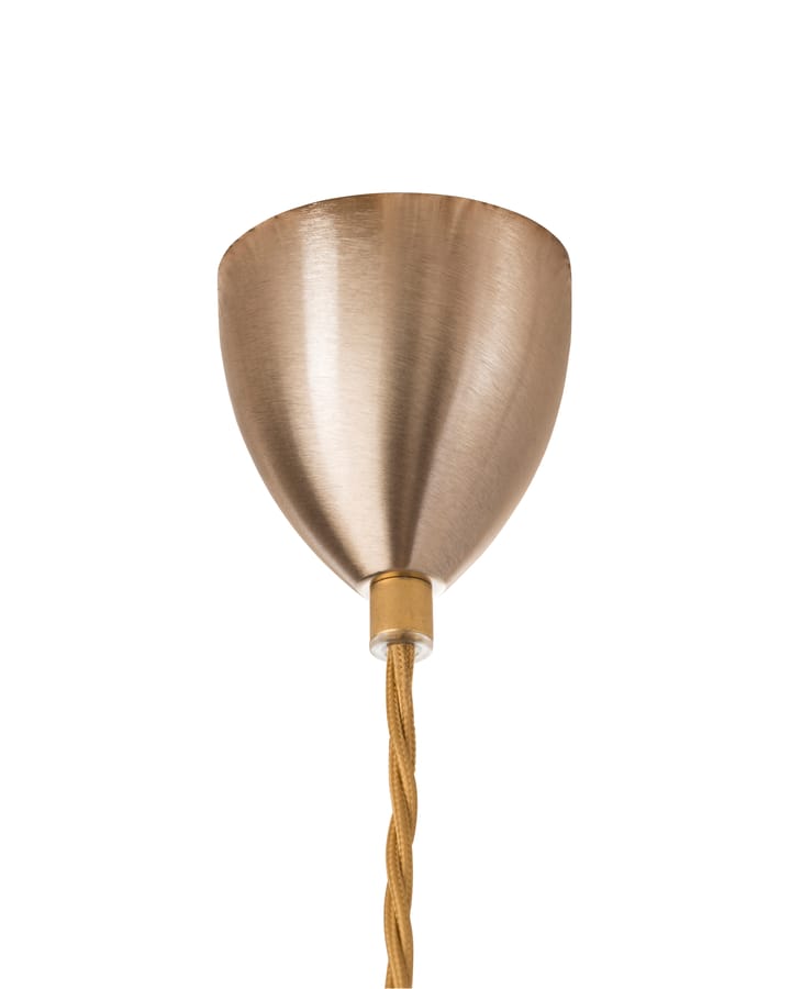 Rowan pendant lamp M, Ø 22 cm, golden smoke EBB & FLOW