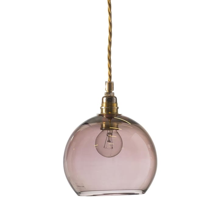 Rowan pendant lamp S, Ø 15 cm - obsidian - EBB & FLOW