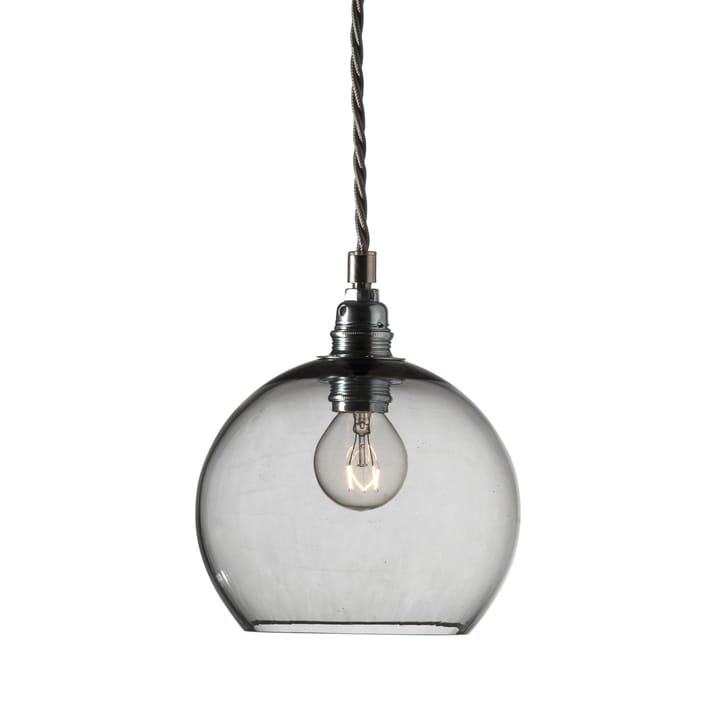 Rowan pendant lamp S, Ø 15 cm - smokey grey - EBB & FLOW