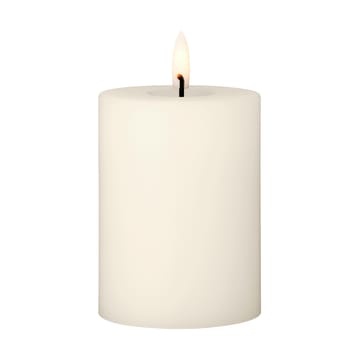 ester & erik pillar candle LED Ø7.5x10 cm - 06 Ivory - ester & erik