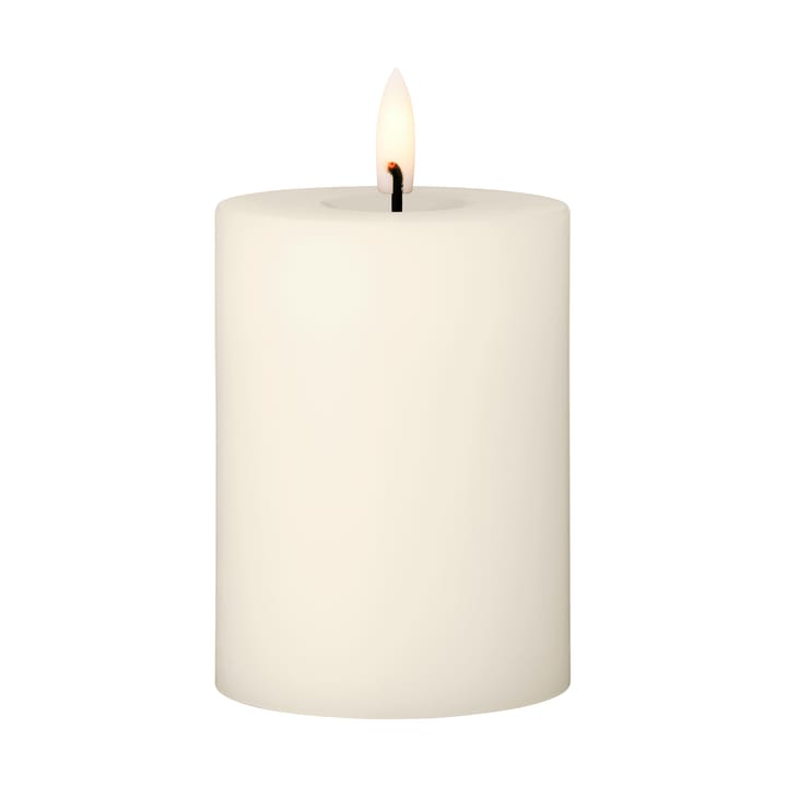 ester & erik pillar candle LED Ø7.5x10 cm - 06 Ivory - Ester & erik