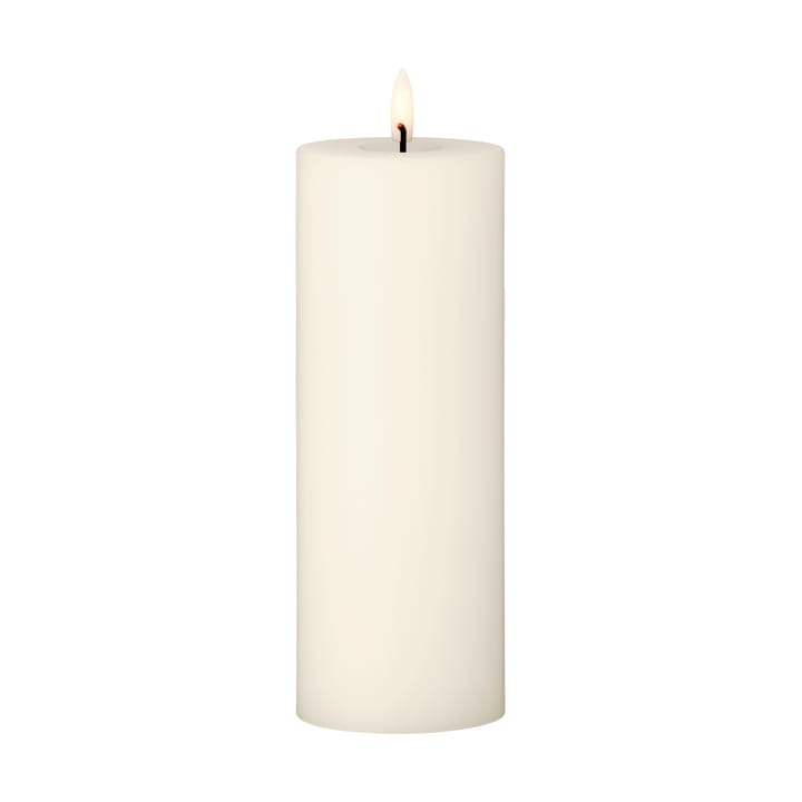 ester & erik pillar candle LED Ø7.5x20 cm - 06 Ivory - Ester & erik