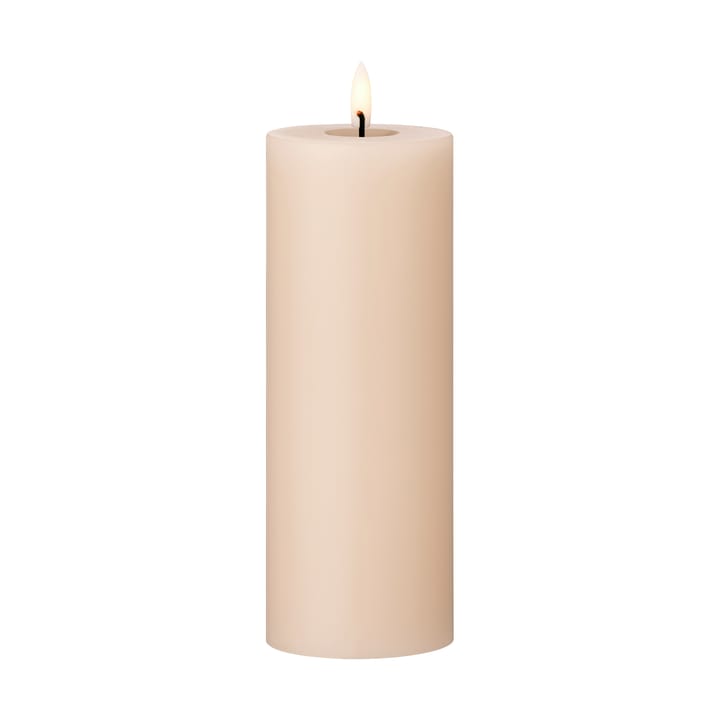 ester & erik pillar candle LED Ø7.5x20 cm - 11 Ice Latte - Ester & erik