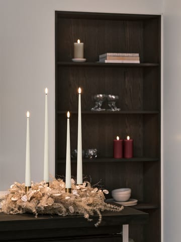 ester & erik taper candle LED 40 cm 2-pack - 06 Ivory - ester & erik