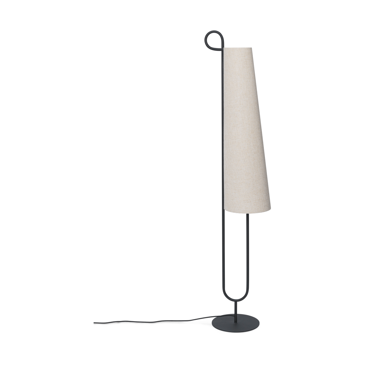 ferm LIVING Ancora Stehleuchte Black-Natural