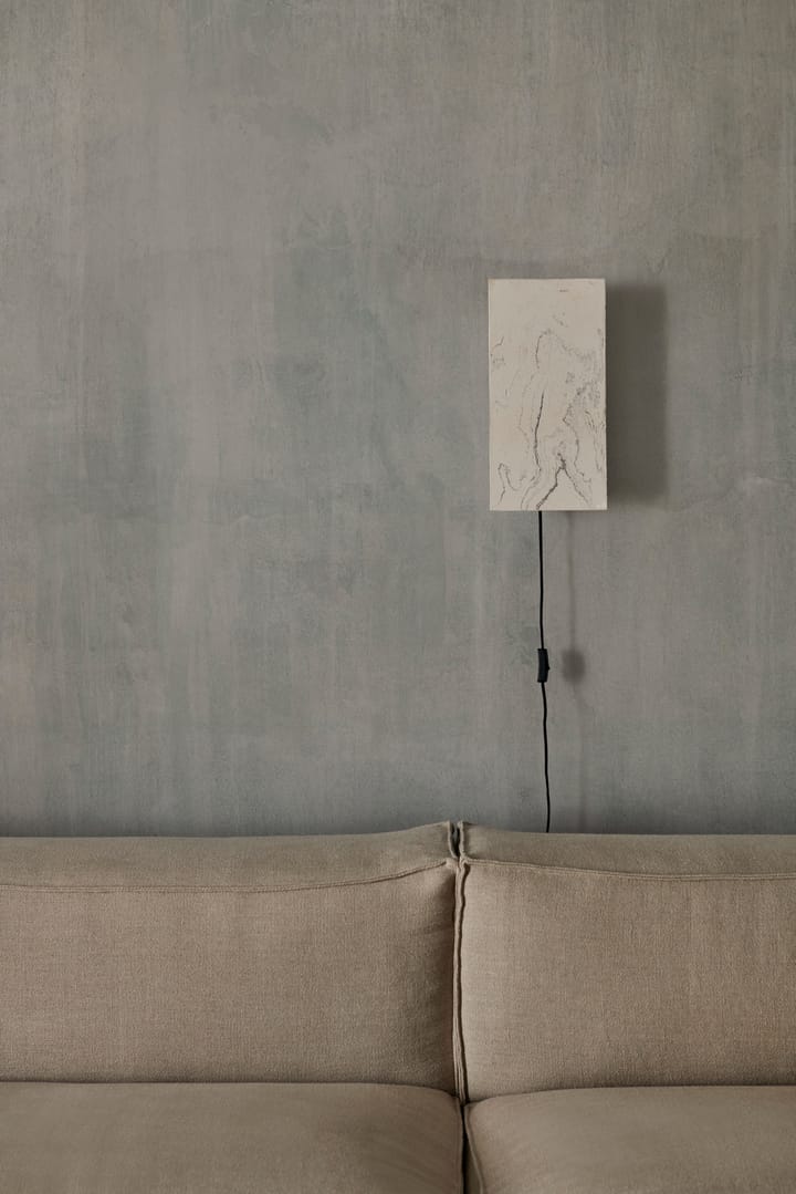 Argilla vägglampa, Marble White ferm LIVING