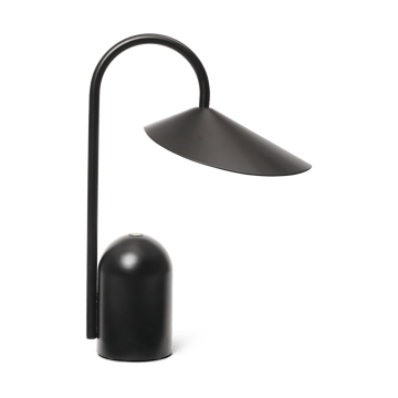 Arum portabel lampa - Black - Ferm Living