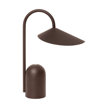 Arum portabel lampa - Dark Chocolate - Ferm Living