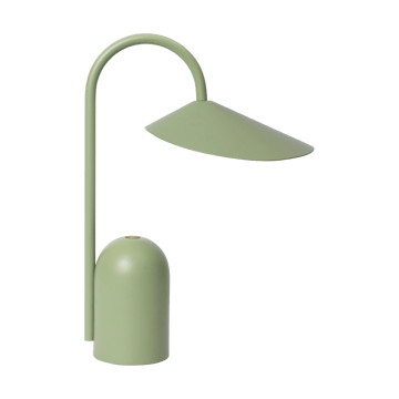 Arum portabel lampa - Tea Green - Ferm Living