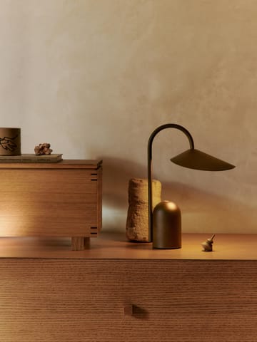 Arum portable lamp - Dark Chocolate - Ferm Living