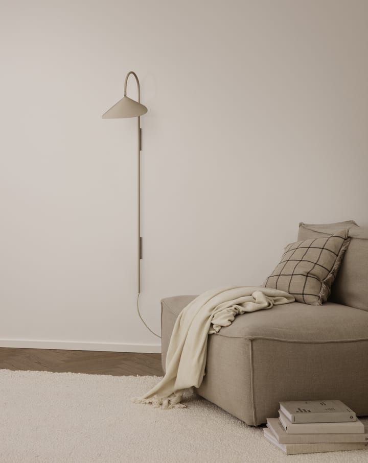 Arum swivel tall vägglampa, Cashmere ferm LIVING