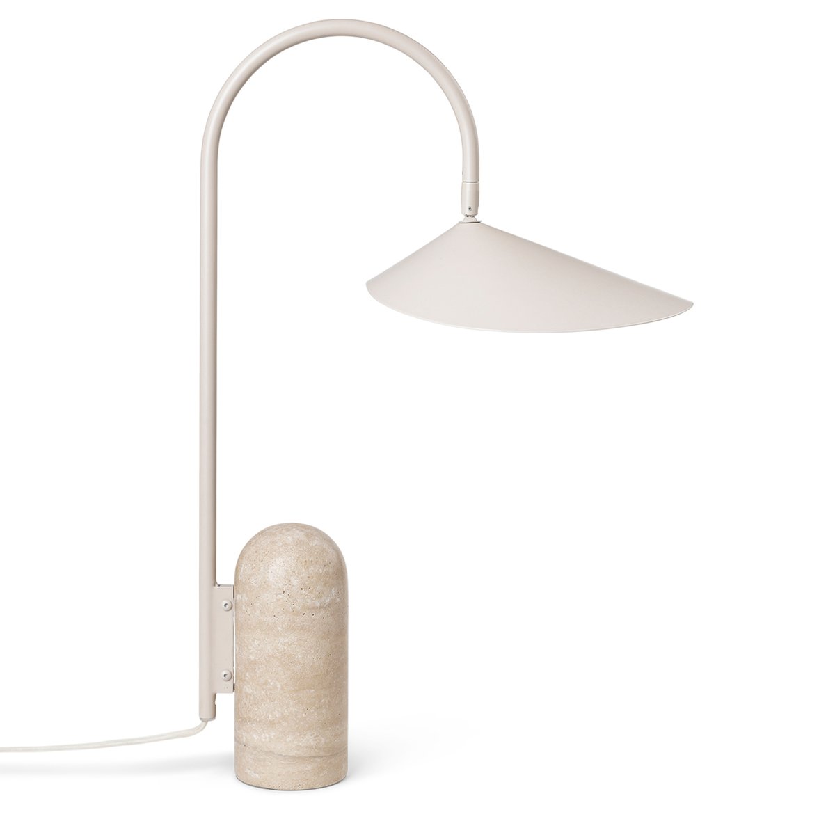 ferm LIVING Arum Tischleuchte Cashmere