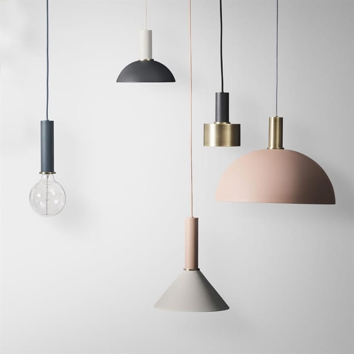 Collect ceiling lamp small, light grey ferm LIVING
