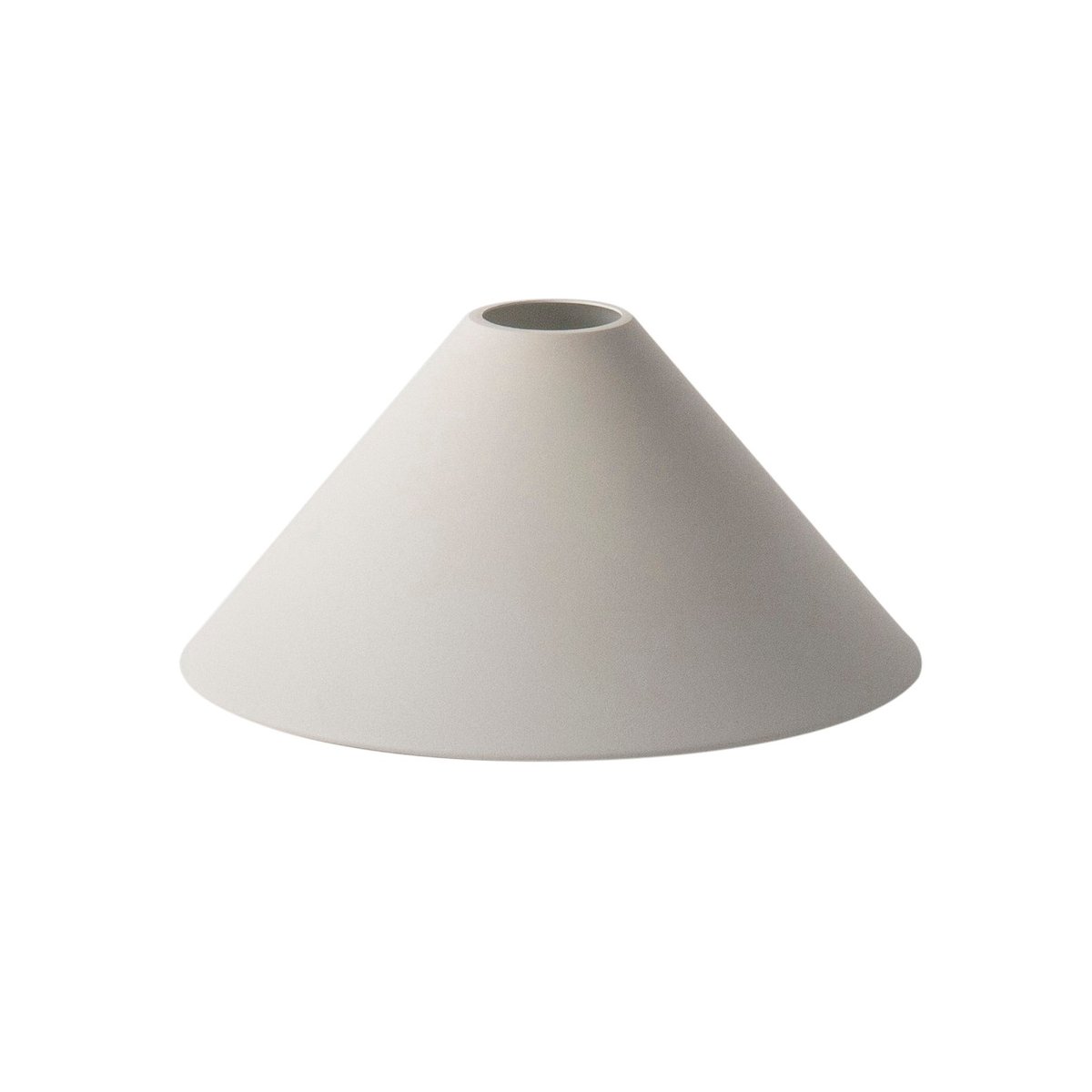 ferm LIVING Collect lamp shade Cone light grey