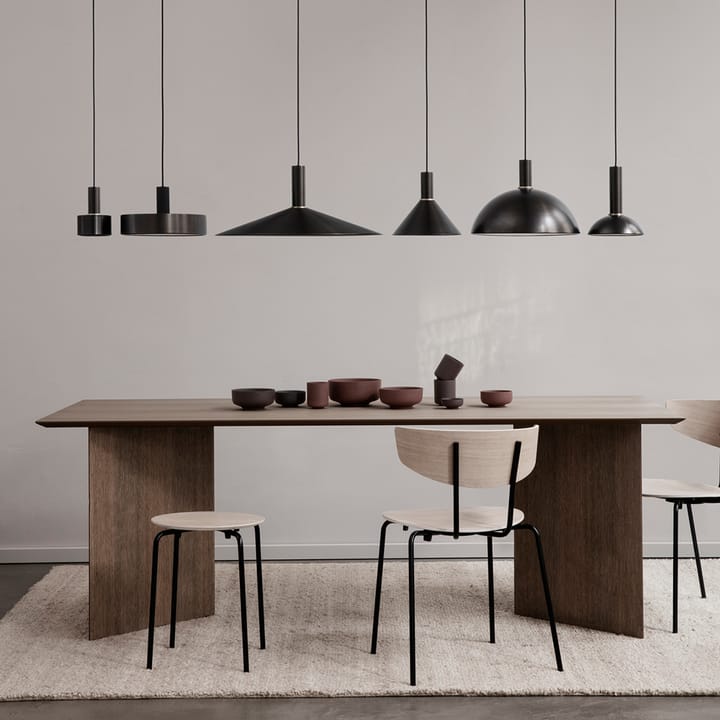 Collect pendant lamp, Cashmere, high, angle shade ferm LIVING