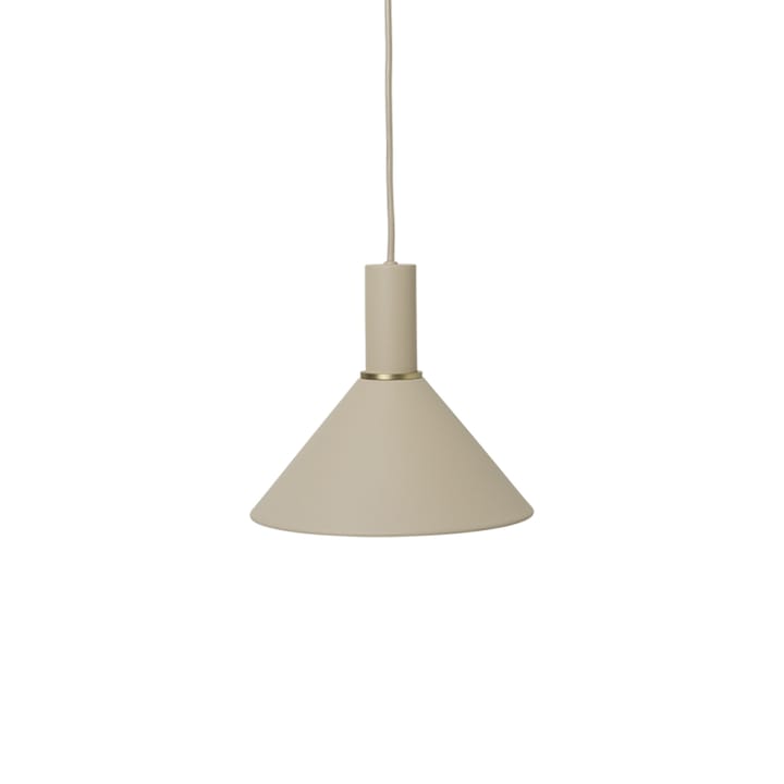 Collect pendel, cashmere, low, cone shade ferm LIVING