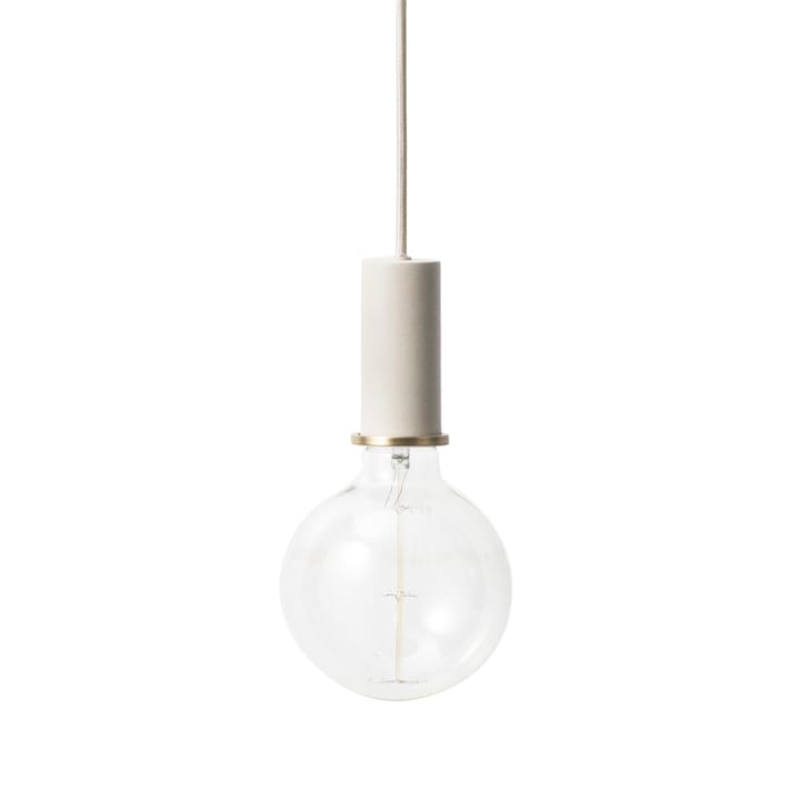 Collect taklampa liten - light grey (grå) - Ferm LIVING