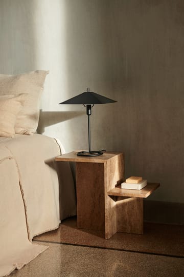 Filo square bordslampa - Black-black - ferm LIVING