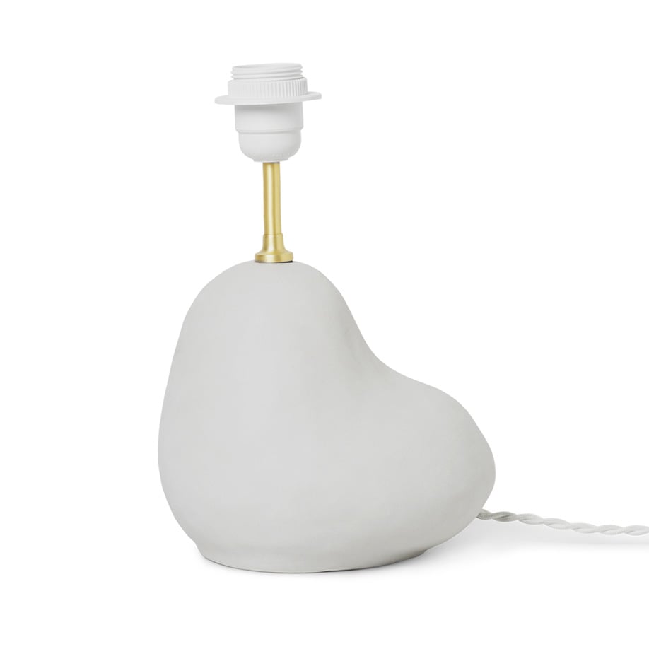 ferm LIVING Hebe lamp base small Off-white matt