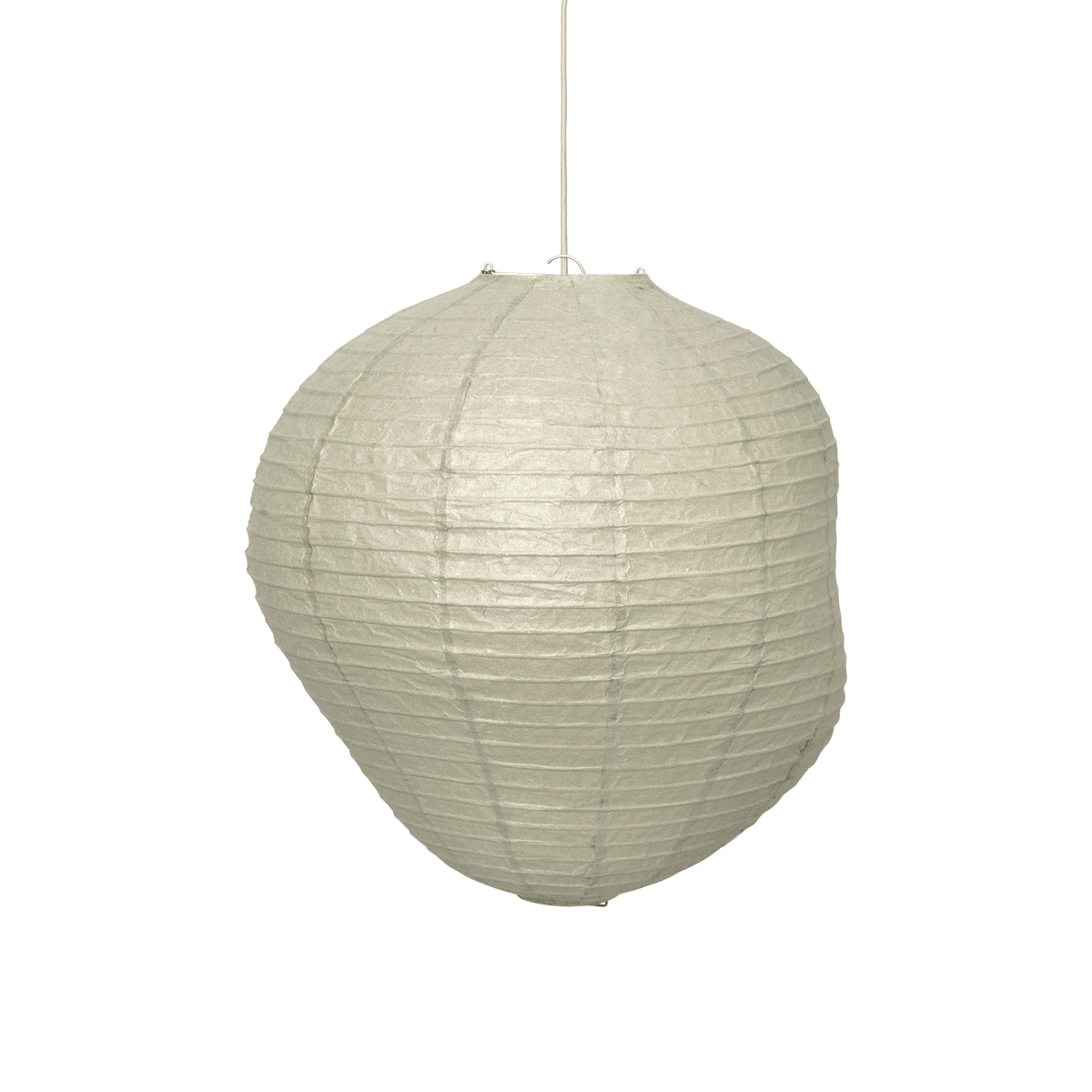 ferm LIVING Kurbis Lampenschirm 60 cm, Dark sage